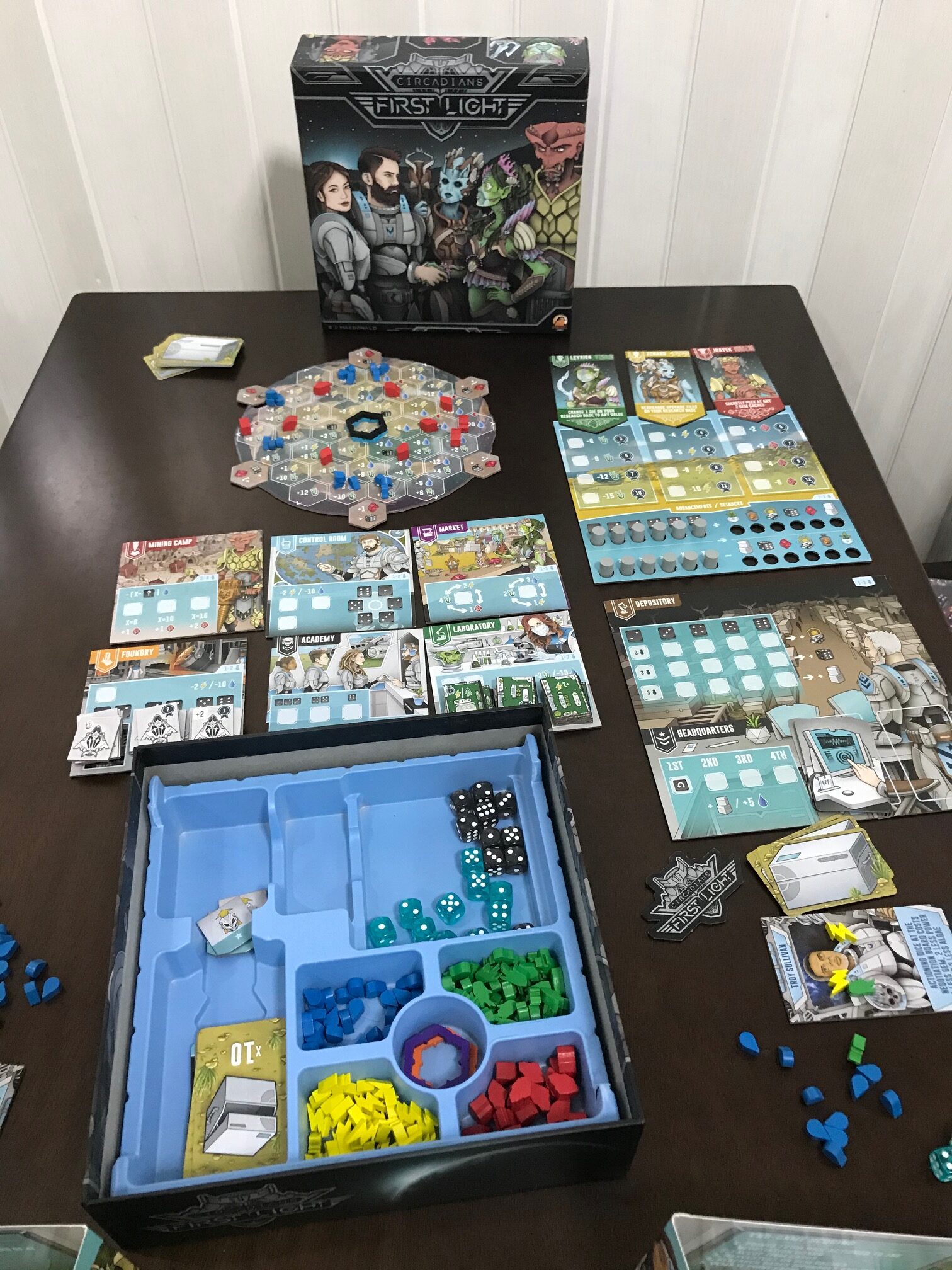 Ep 30. Circadians first light board game ใครๆก็ว่าเราเป็นต่างดาว